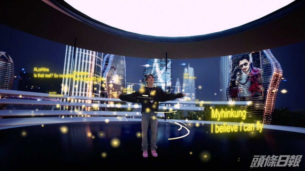 張敬軒預告將來一定會去元宇宙開演唱會。